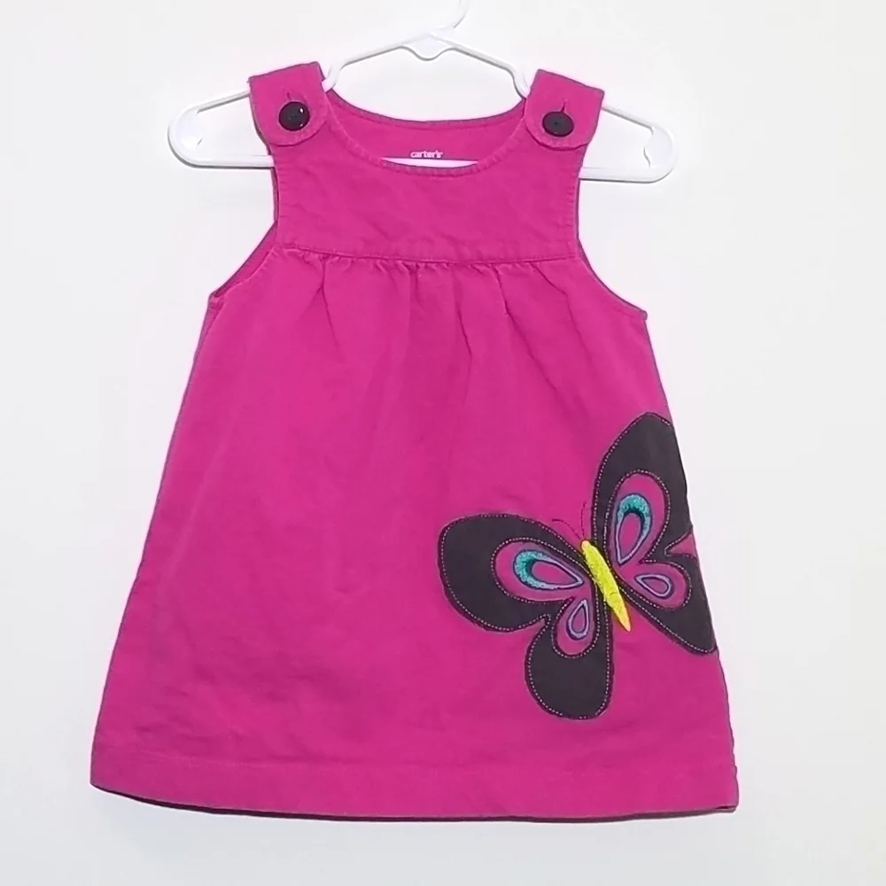 Carter's Butterfly Jumper Overalls 18m